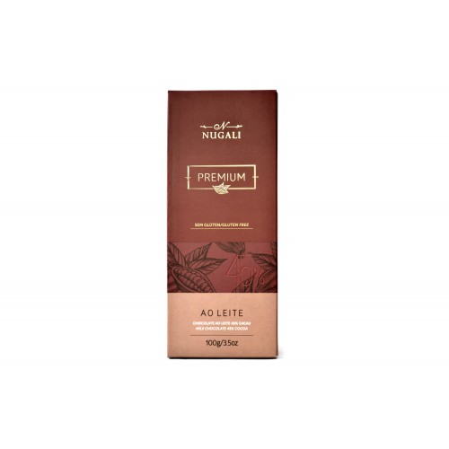 Chocolate ao Leite 45% Cacau Nugali 100g