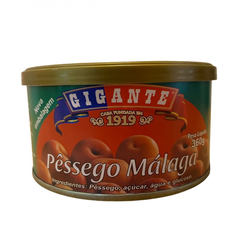 Doce de Pêssego Malaga Gigante 360g