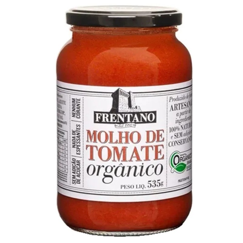 Molho de Tomate Orgânico Frentano 535g