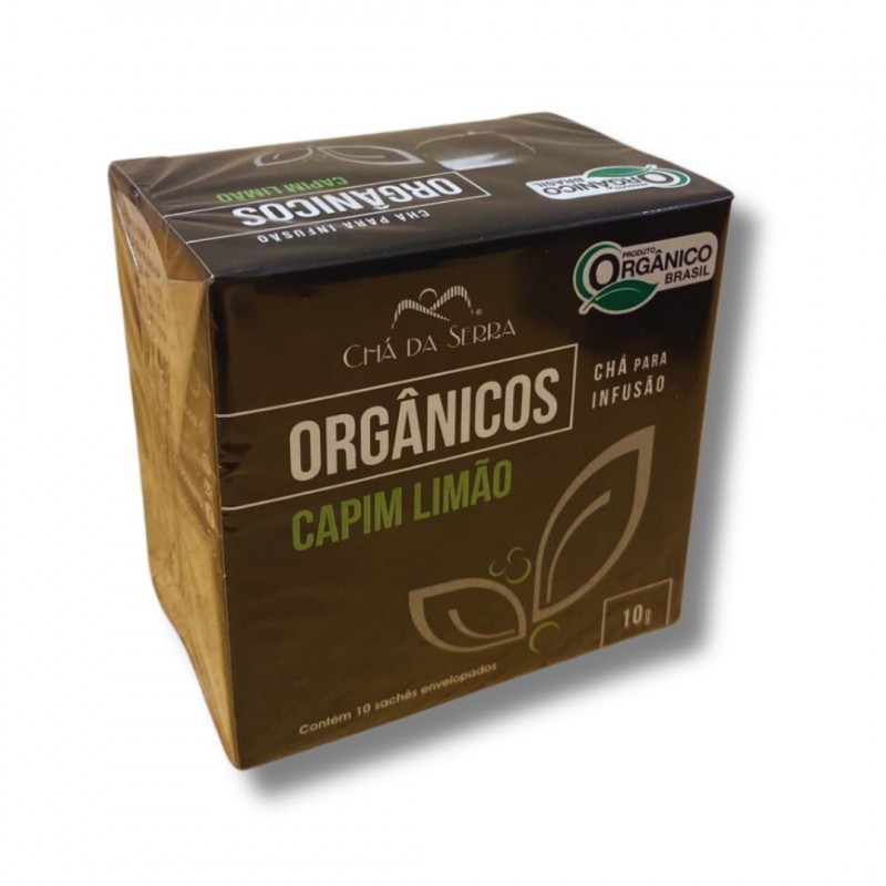 Chá Capim Limão Orgânico Chá da Serra 10g