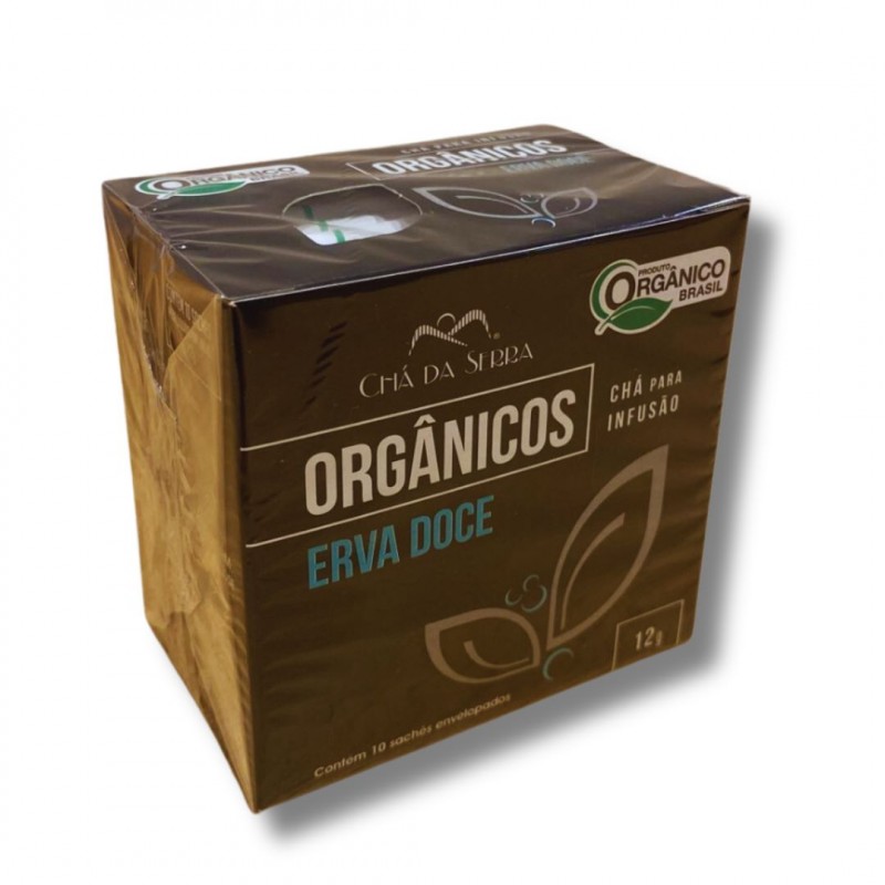 Chá Erva Doce Orgânico Chá da Serra 10g