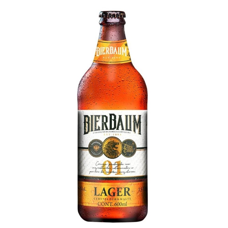 Cerveja Bierbaum Lager 600 ml