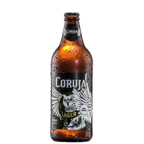 Cerveja Coruja Lager 600 ml