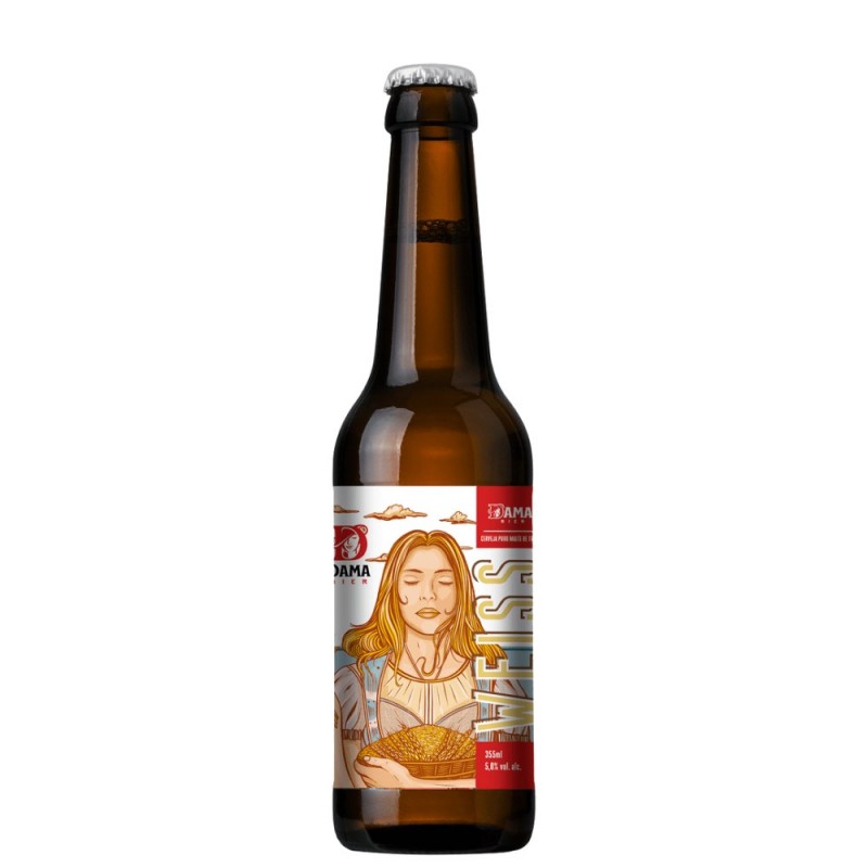 Cerveja Dama Bier Weiss 355ml