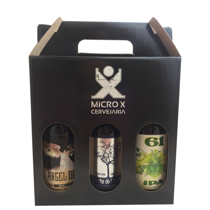 Kit 3 Cervejas Micro X