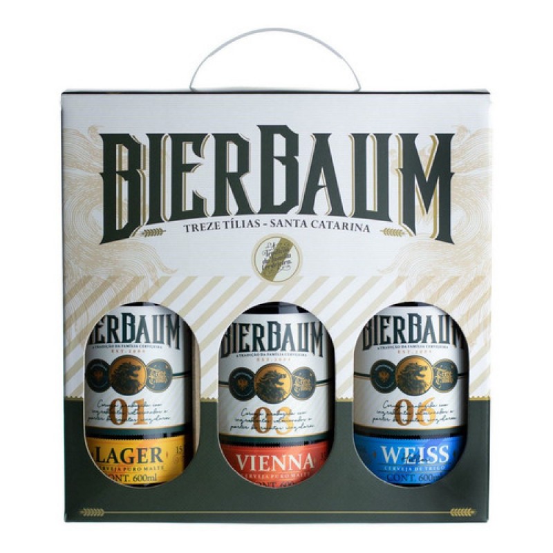 Kit 3 Cervejas Bierbaum